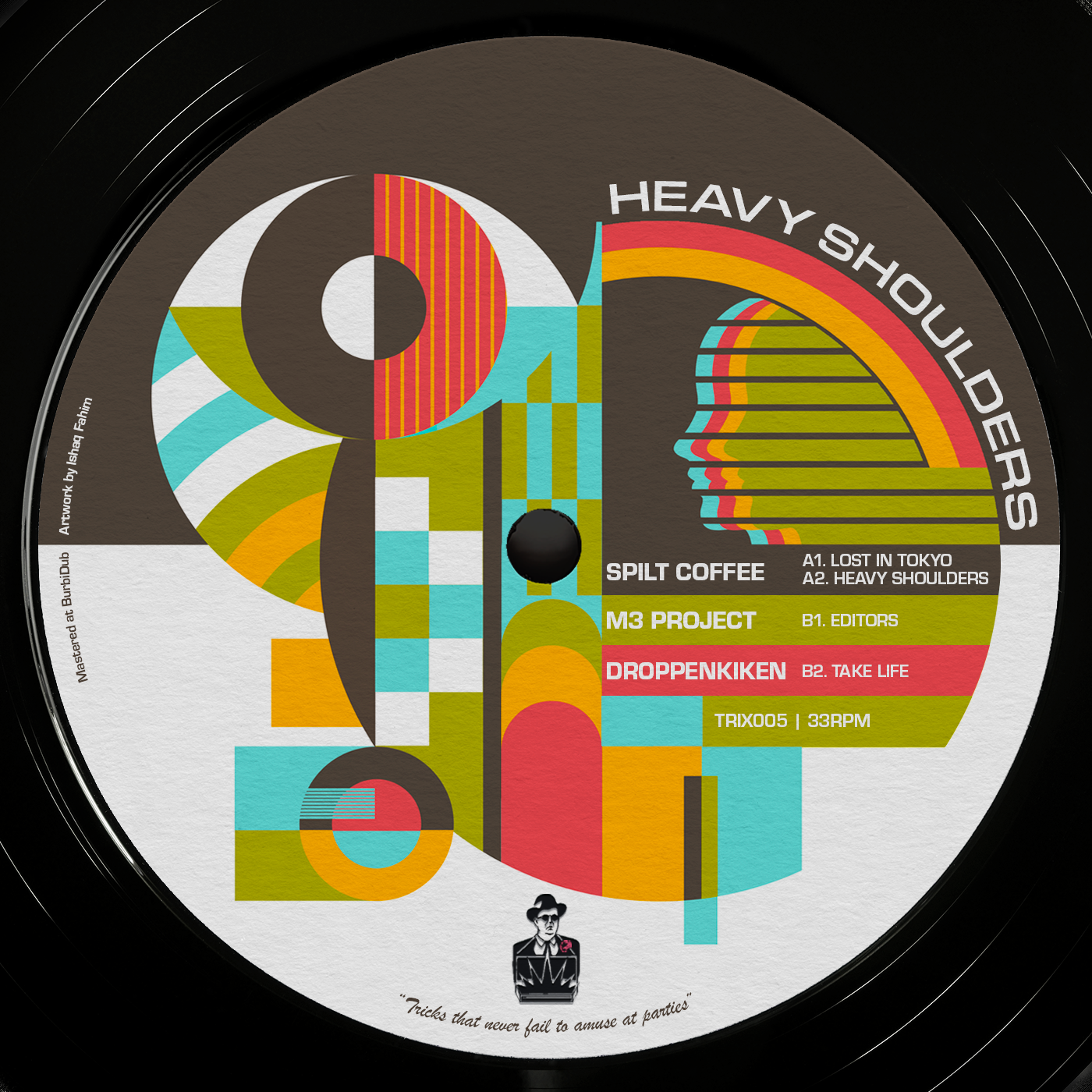 Split Coffee  &  M3 Project  &  Droppenkiken - Heavy Shoulders | Party Tricks (TRIX005) - main