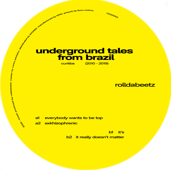 Rolldabeetz - Underground Tales From Brazil (Curitiba 2010-2019) | Digger (DIGG002) - 4