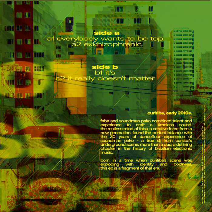 Rolldabeetz - Underground Tales From Brazil (Curitiba 2010-2019) | Digger (DIGG002) - 2