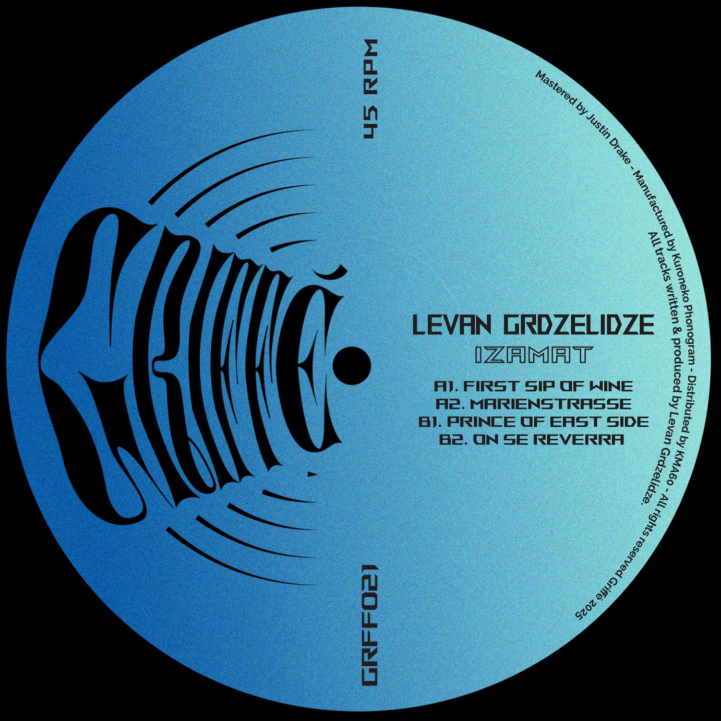 Levan Grdzelidze - Izamat | Griffé (GRFF021) - main Levan Grdzelidze - Izamat | Griffé (GRFF021) - main