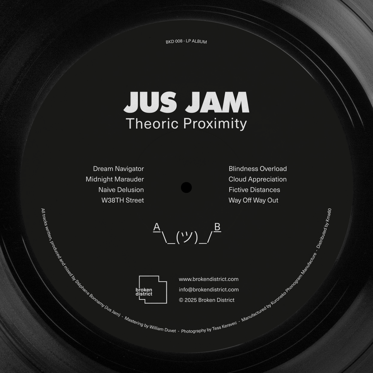Jus Jam - Theoric Proximity | Broken District (BKD008) - 4 Jus Jam - Theoric Proximity | Broken District (BKD008) - 4