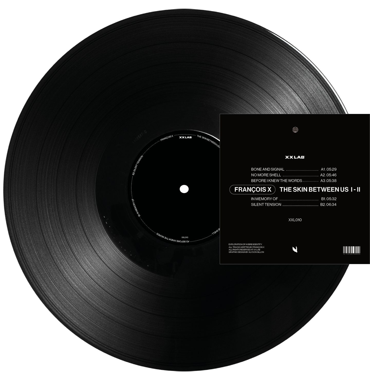 François X - The Skin Between Us | XX LAB Records (XXL010) - main François X - The Skin Between Us | XX LAB Records (XXL010) - main