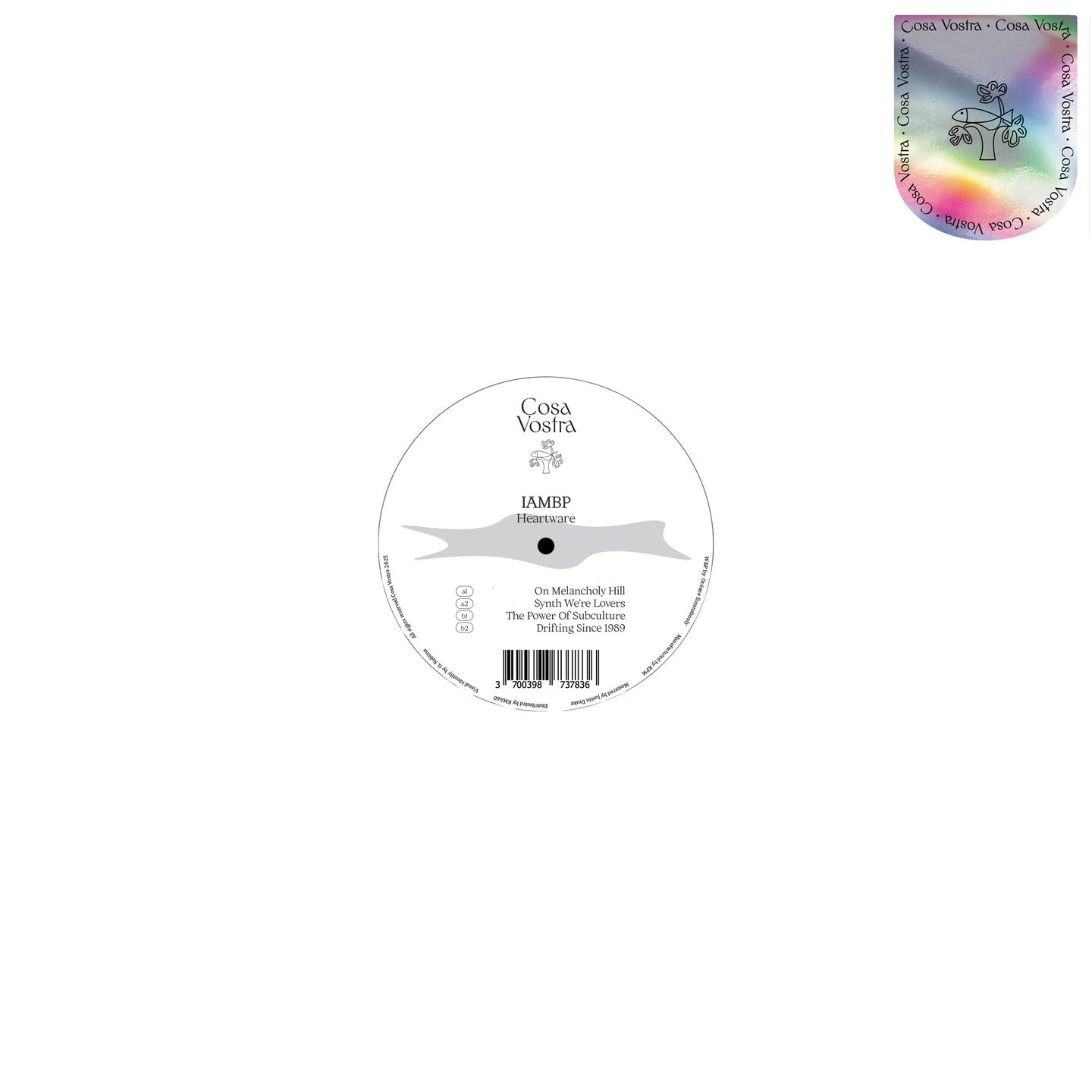 IAMBP - Heartware | Cosa Vostra (VOSTRA010) - 3 IAMBP - Heartware | Cosa Vostra (VOSTRA010) - 3