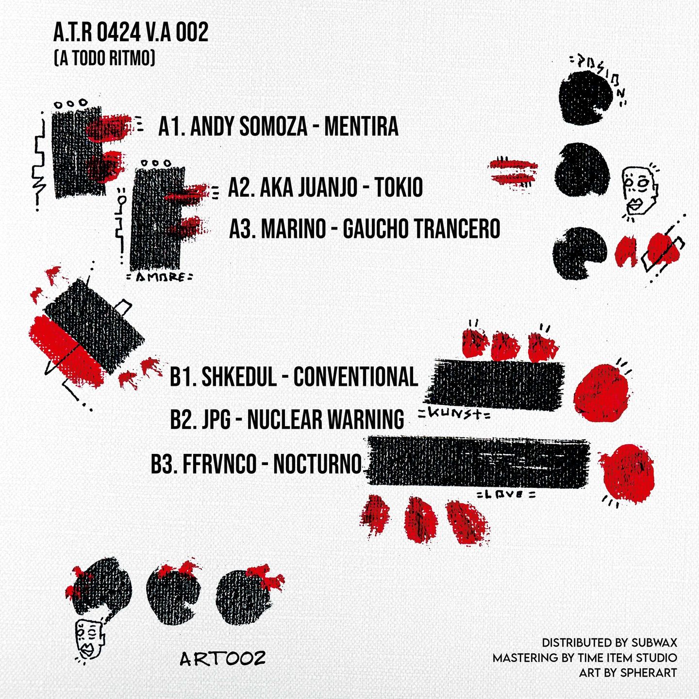 Various Artists - A.T.R 0424 002 | Spherart Records (ART002) - 2