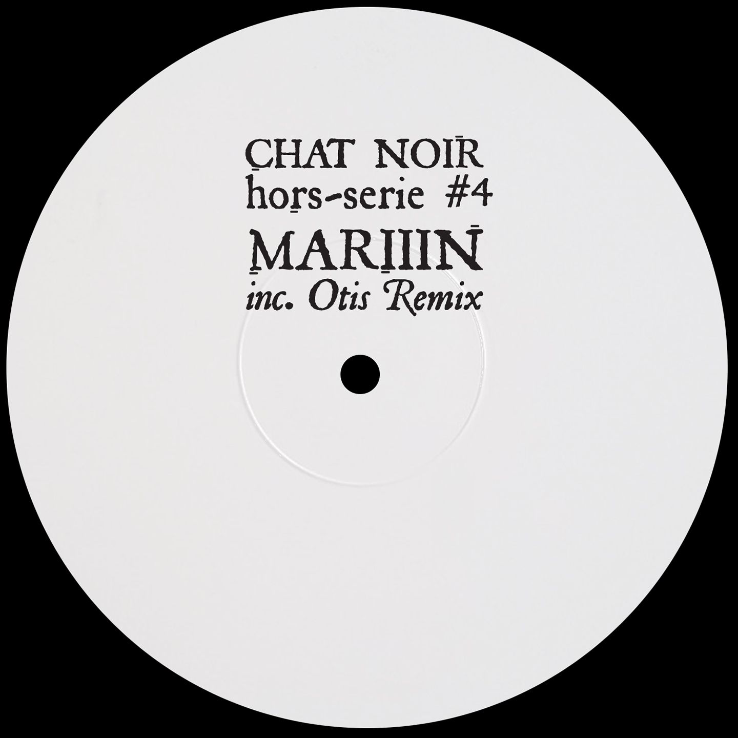 Mariiin - Chat Noir hors-série #4 (inc. Otis Remix) | Chat Noir Hors-serie (CNHS004) - main