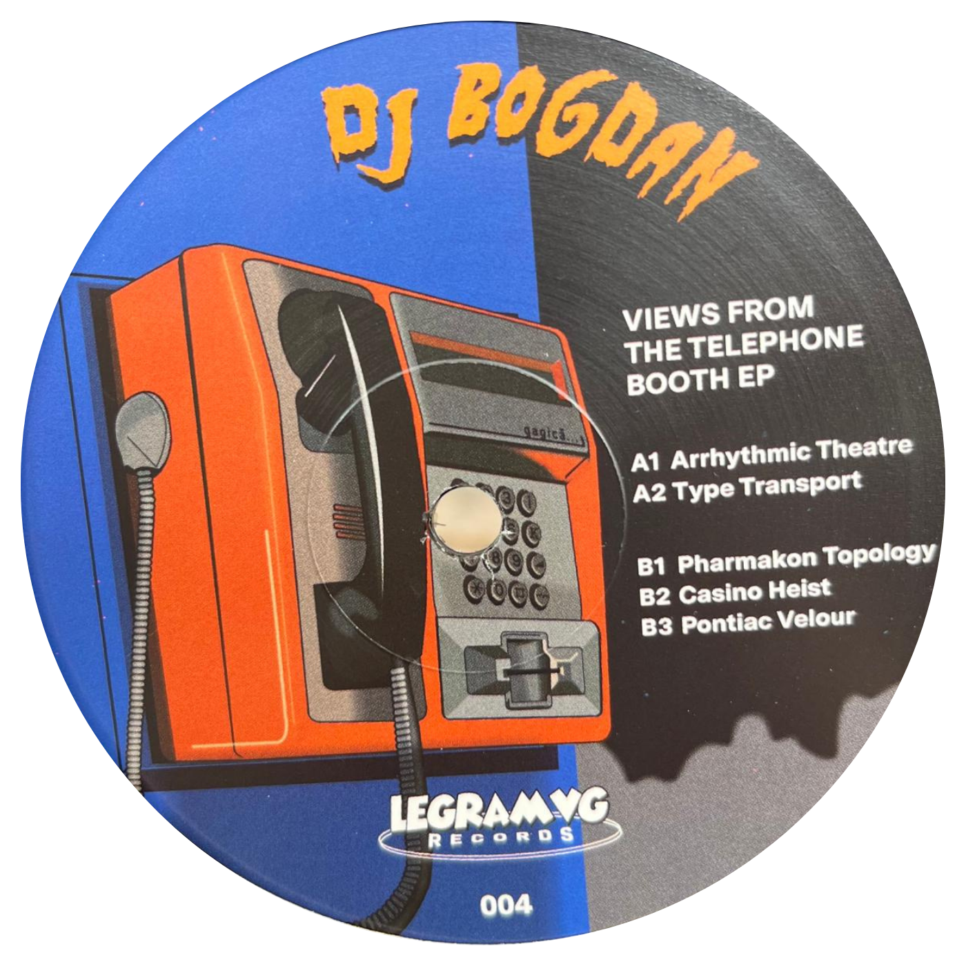 DJ Bogdan - Views From The Telephone Booth EP | LEGRAM VG (LGVG04) - main