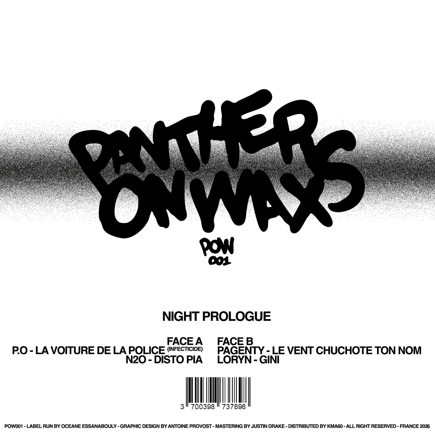 Various - Night Prologue | Panthers On Wax (POW001) - 2 Various - Night Prologue | Panthers On Wax (POW001) - 2