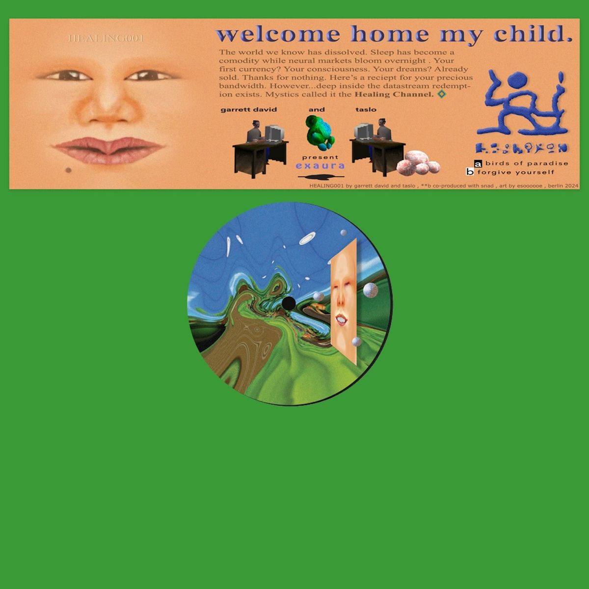 Garrett David & Taslo - garrett david and taslo present exaura | Uncategorised (HEALING001) Garrett David & Taslo - garrett david and taslo present exaura | Uncategorised (HEALING001)