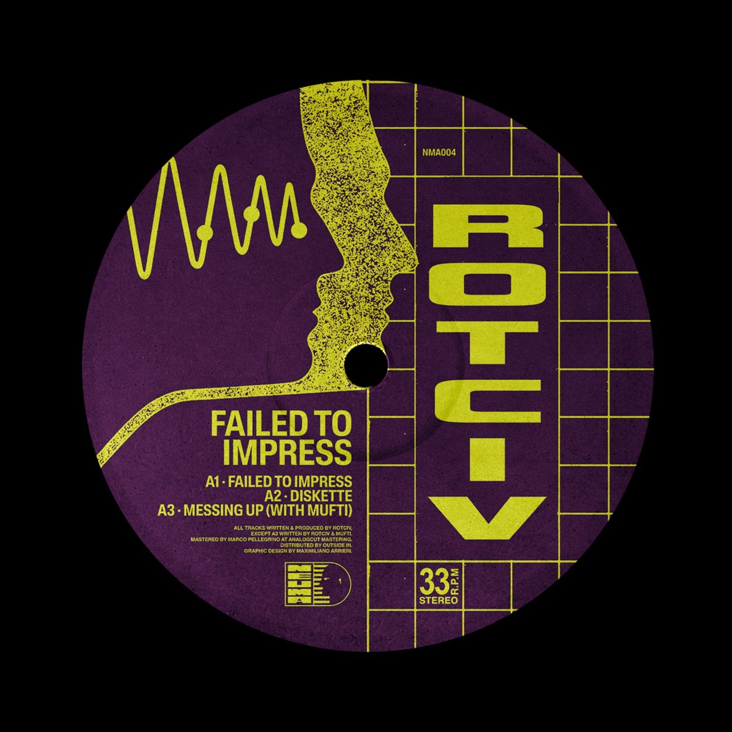 Rotciv - Failed To Impress EP | Neuma Records (NMA004) Rotciv - Failed To Impress EP | Neuma Records (NMA004)