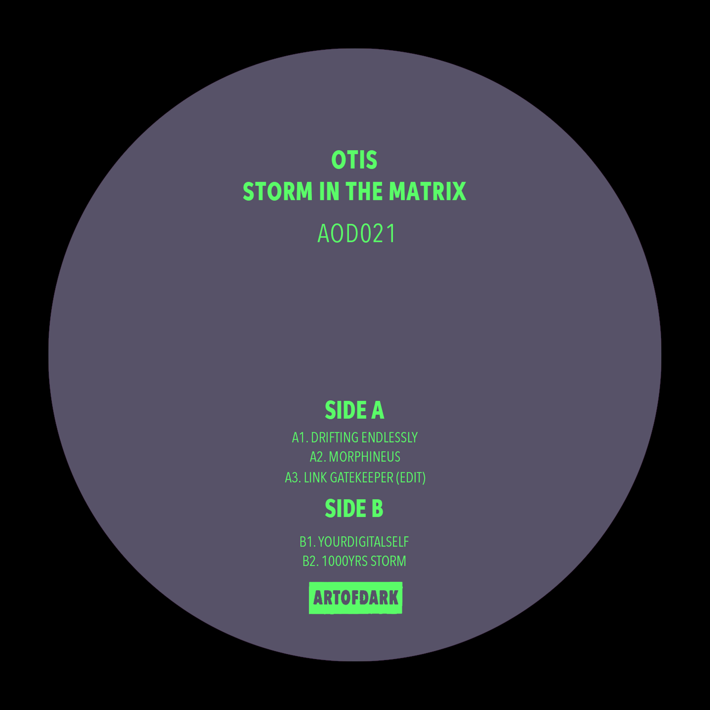 Otis - Storm In The Matrix | Art Of Dark (AOD021) - main