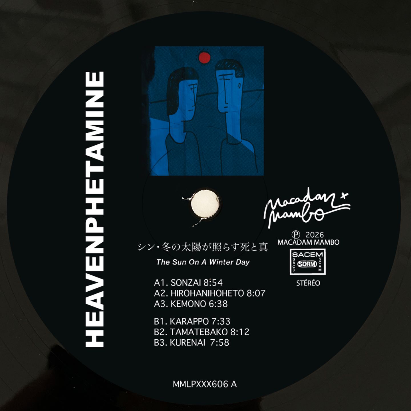 Heavenphetamine - The Sun On A Winter Day (Vinyl Edition) | Macadam Mambo (MMLPXXX606) - main
