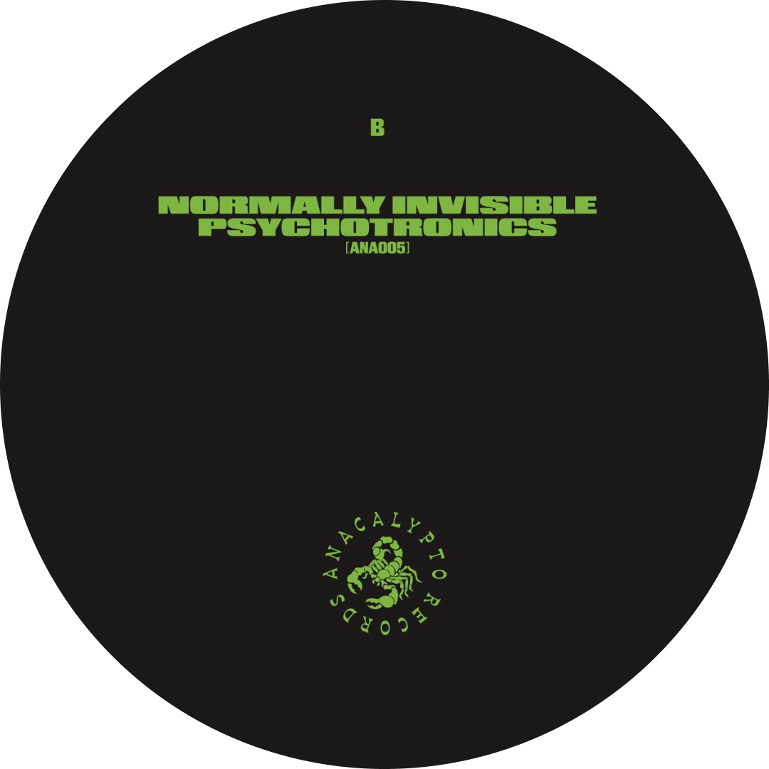 Psychotronics - Normally Invisible | Anacalypto Records (ANA005) - 4