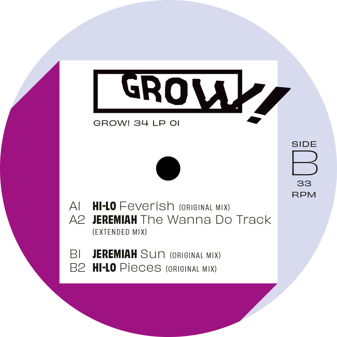 Various - Grow! For It | Grow! (GROW! 34 LP01) - 3 Various - Grow! For It | Grow! (GROW! 34 LP01) - 3