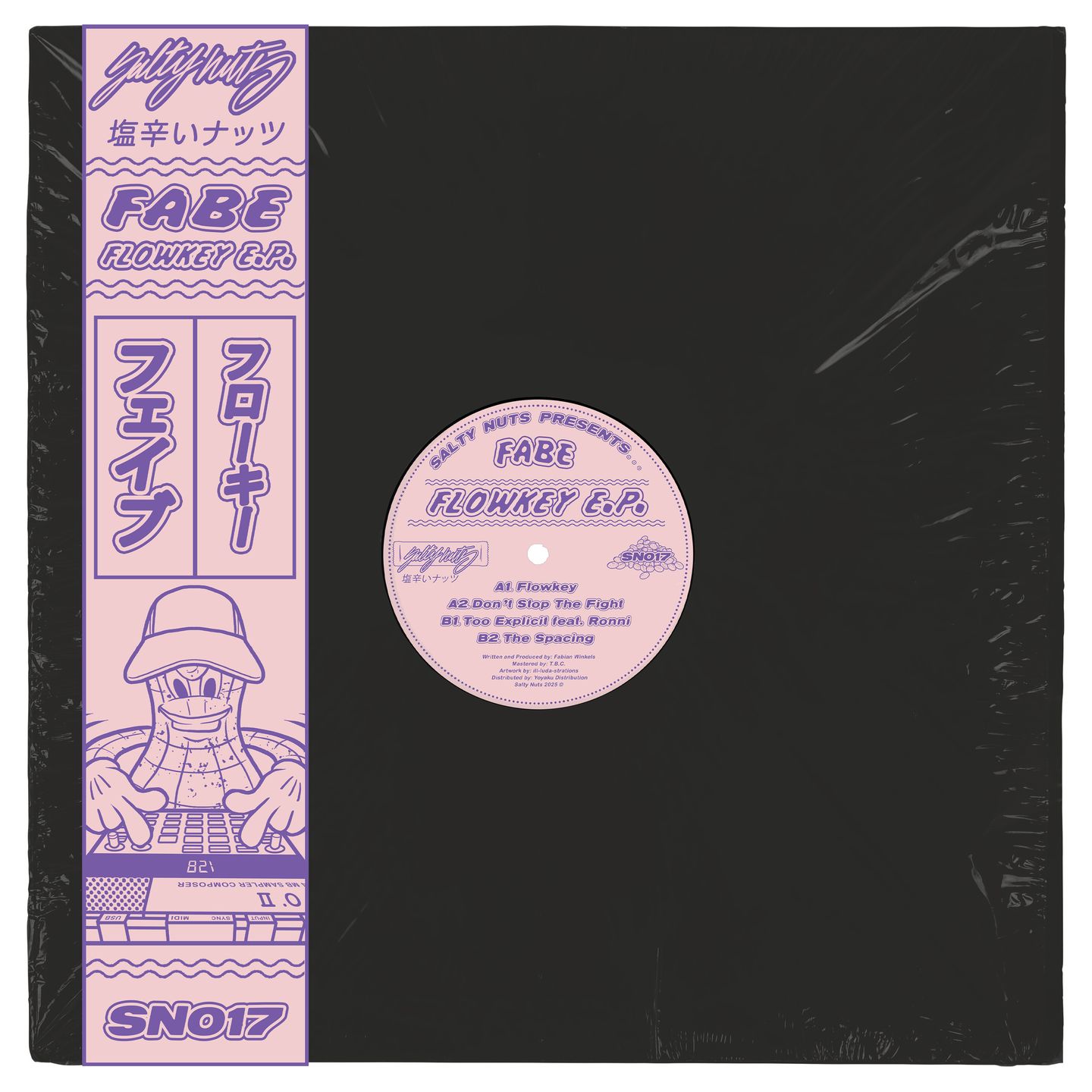 Fabe - Flowkey EP (Obi Strip Edition) | Salty Nuts (SN017) - main