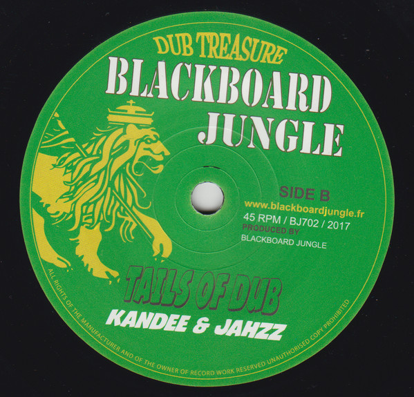 Kandee Dub & Jahzz - Tails Of Youth | Blackboard Jungle (BJ702) - 2