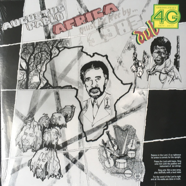 Augustus Pablo - Africa Must Be Free By 1983 Dub | Greensleeves Records (GREL 98) - main