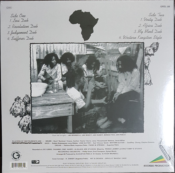 Augustus Pablo - Africa Must Be Free By 1983 Dub | Greensleeves Records (GREL 98) - 2