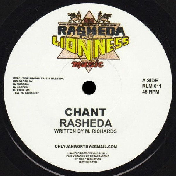 Rasheda - Chant  | Sis Rasheda Lionness Music (RLM 011) - main