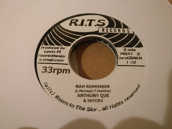 Gregory Isaacs / Anthony Que - Miss Claudy / Nah Remember | Room In The Sky (MBX103) - 3