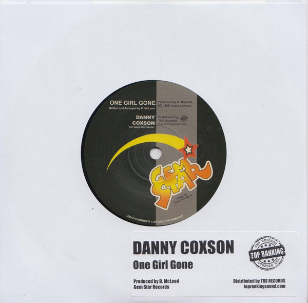 Danny Coxson - One Girl Gone | Gem Star (TRS-GS-1) - 2