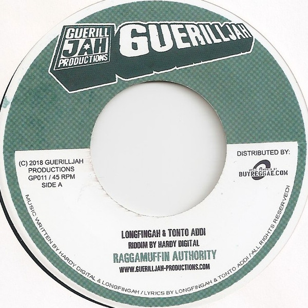Longfingah , Tonto Addi / Peter Schlacks / Hardy Digital - Raggamuffin Authority / Frische Luft | GuerillJah Productions (GP011) - 2