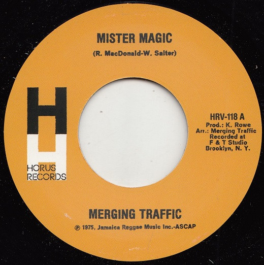 Merging Traffic - Mister Magic / Tonight | Horus Records (HRV-118) - main