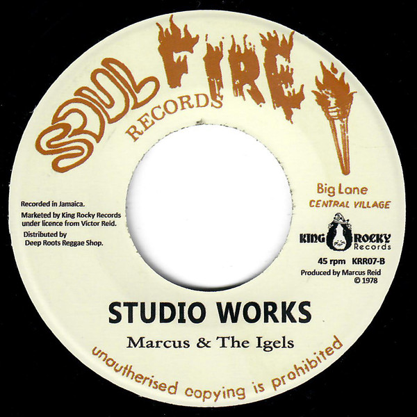 Marcus & The Igels - Growing Taller / Studio Works | King Rocky Records (KRR07) - 2