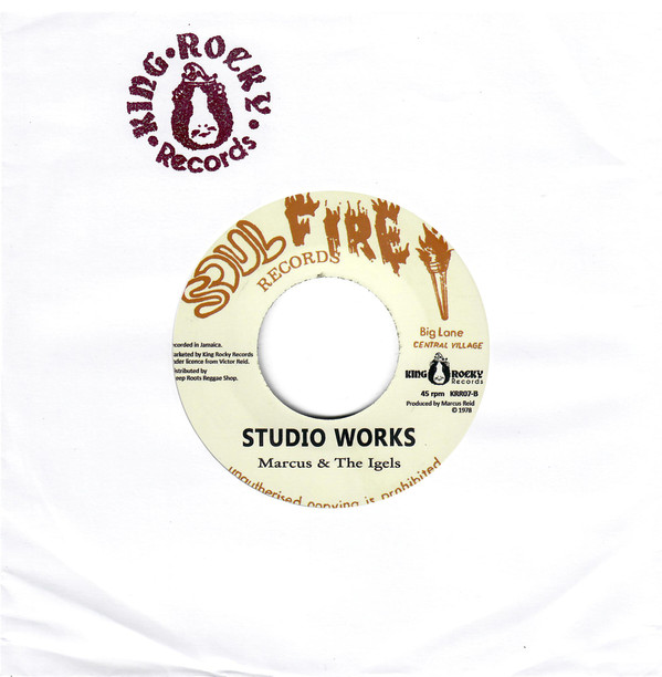 Marcus & The Igels - Growing Taller / Studio Works | King Rocky Records (KRR07) - 4