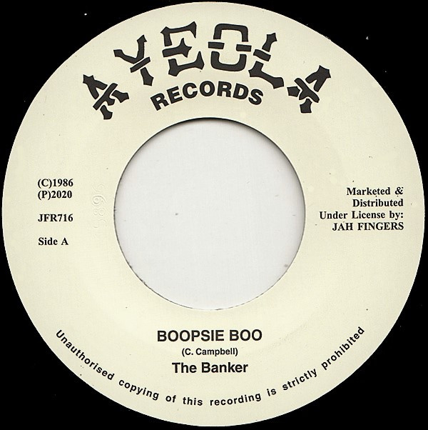 The Banker - Boopsie Boo | Ayeola Records (JFR716) - main