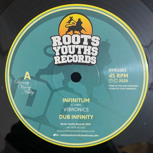 Vibronics / Daddy Teacha - Infinitum / Testing Times Ahead | Roots Youths Records (RYR1001) - main Vibronics / Daddy Teacha - Infinitum / Testing Times Ahead | Roots Youths Records (RYR1001) - main