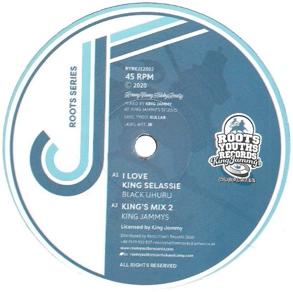 Black Uhuru - I Love King Selassie | Roots Youths Records (RYRKJ12002) - main Black Uhuru - I Love King Selassie | Roots Youths Records (RYRKJ12002) - main