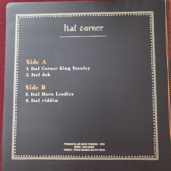 King Stanley , Leodica - Ital Corner | Jah Works Promotion (,JWP004) - 2 King Stanley , Leodica - Ital Corner | Jah Works Promotion (,JWP004) - 2