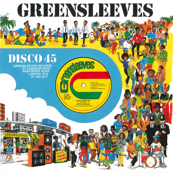Keith Hudson - Nuh Skin Up / Felt We Felt The Strain | Greensleeves Records (GRED 26) - 3