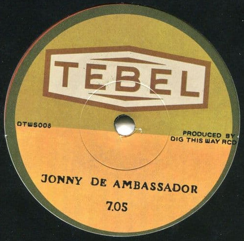Jonny De Ambassador - 7.05 | Dig This Way Records (DTWS008) - main