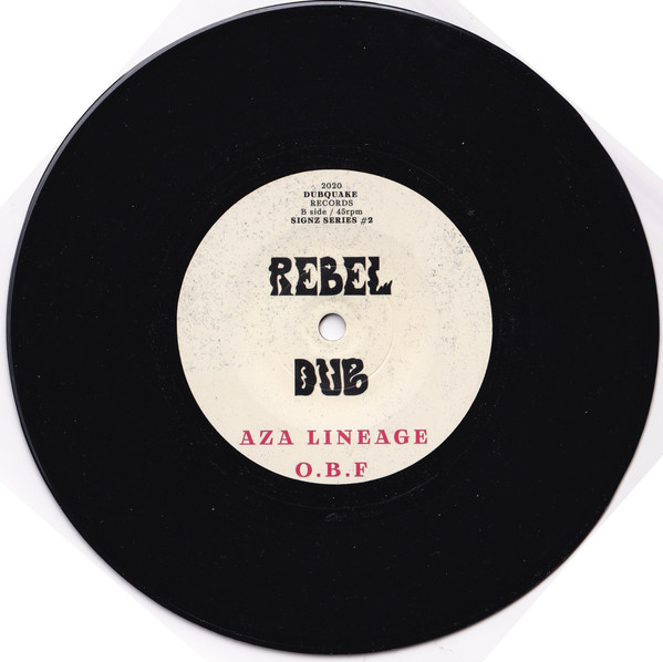 O.B.F. - Signz Series #3 | Dubquake Records (OBFREC1213) - 4