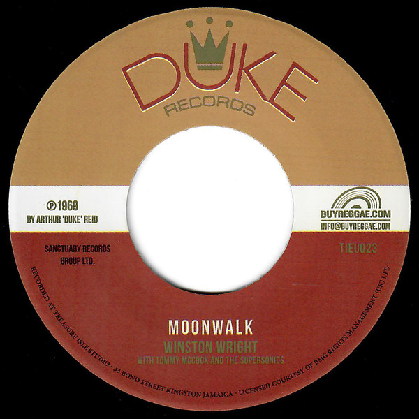 The Sensations / Winston Wright - Those Guys / Moonwalk    | Duke Records (TIEU023) - 2