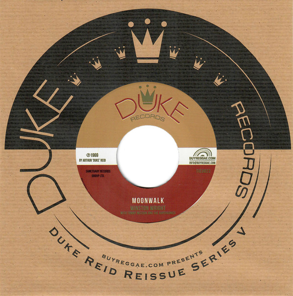 The Sensations / Winston Wright - Those Guys / Moonwalk    | Duke Records (TIEU023) - 4