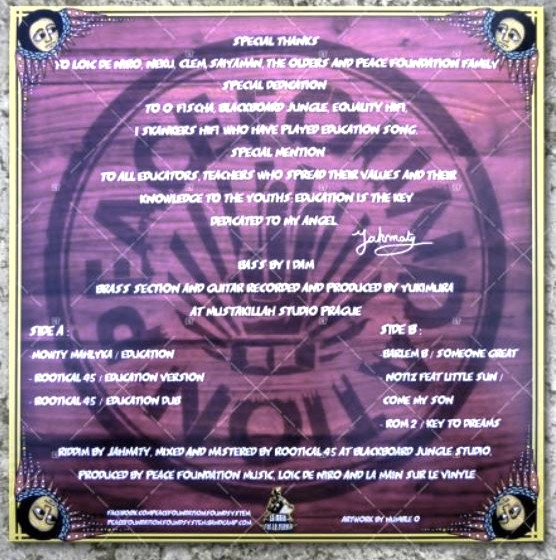 Mowty Mahlyka , Rootical 45 / Barlem B , Notiz Feat. Little Sun , Rom 2 - Education | Peace Foundation Music (PFM12- 002) - 2 Mowty Mahlyka , Rootical 45 / Barlem B , Notiz Feat. Little Sun , Rom 2 - Education | Peace Foundation Music (PFM12- 002) - 2