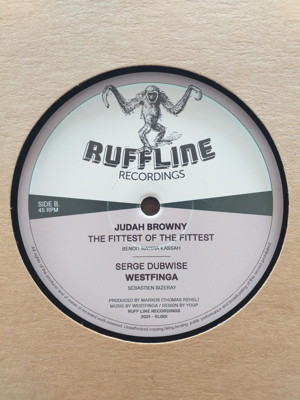 Trevor Junior / Judah Brownny / Westfinga - Thanks & Praise / Fittest Of The Fittest / Serge Dubwise | Ruff Line Recordings (RL001) - 3 Trevor Junior / Judah Brownny / Westfinga - Thanks & Praise / Fittest Of The Fittest / Serge Dubwise | Ruff Line Recordings (RL001) - 3