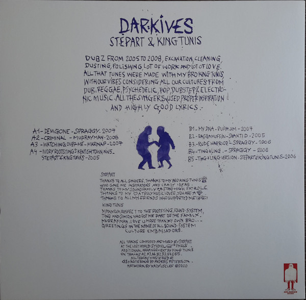 StepArt & King Tunis - Darkives | Hologram Records (HLMLP001) - 2 StepArt & King Tunis - Darkives | Hologram Records (HLMLP001) - 2
