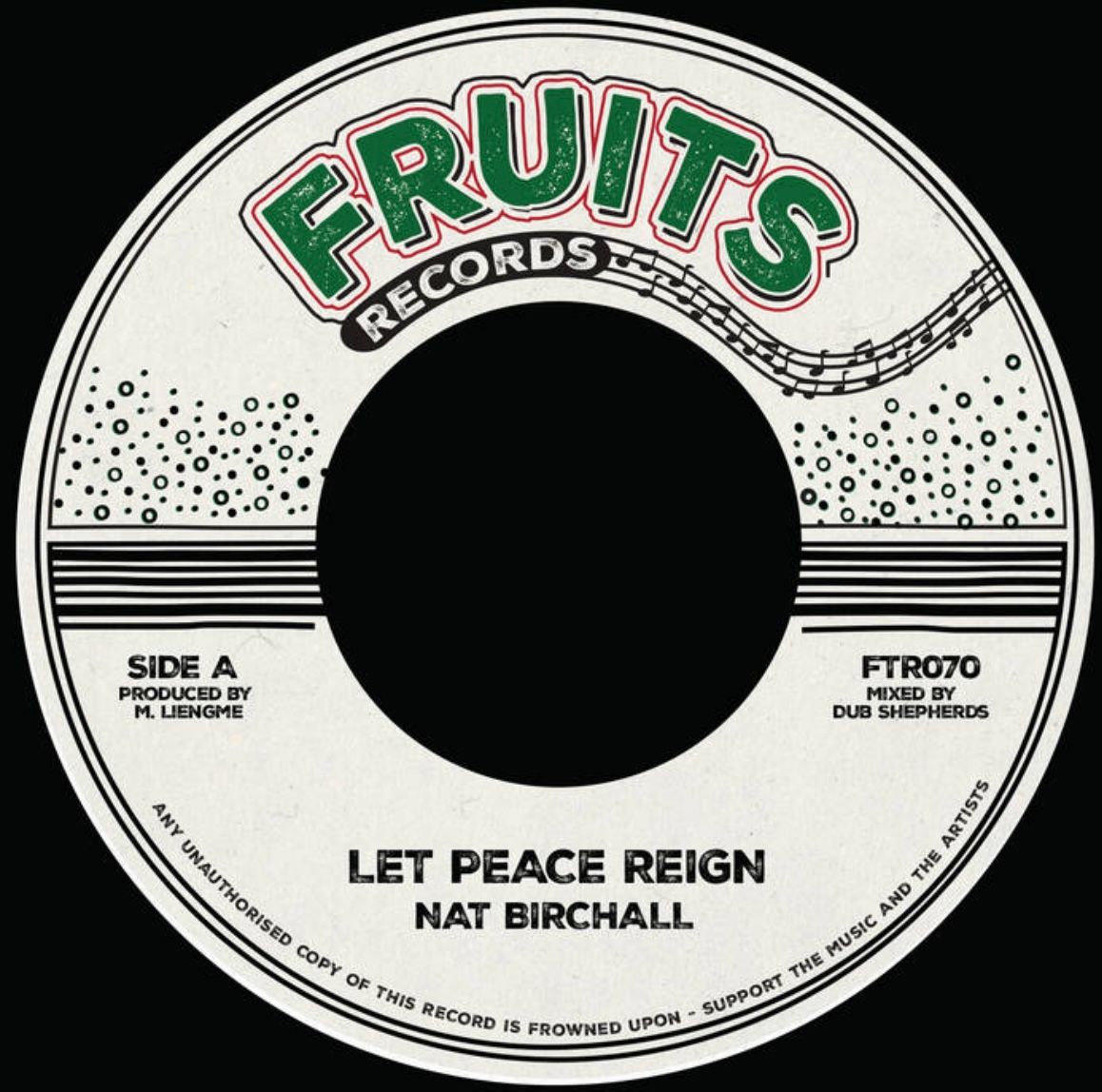 Nat Birchall  &  The 18th Parallel - Let Peace Reign | Fruits Records () - main