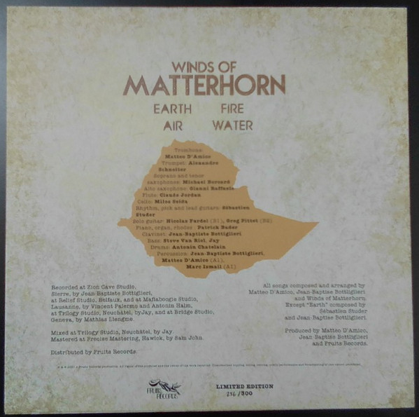Winds Of Matterhorn - Winds Of Matterhorn | Fruits Records (FTR030) - 3 Winds Of Matterhorn - Winds Of Matterhorn | Fruits Records (FTR030) - 3