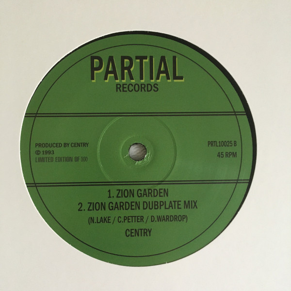 Danny Red & Centry - Jah See & Know  / Zion Garden | Partial Records (PRTL10025) - 2