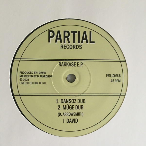 I-David - Rakkase E.P. | Partial Records (PRTL10028) - 2