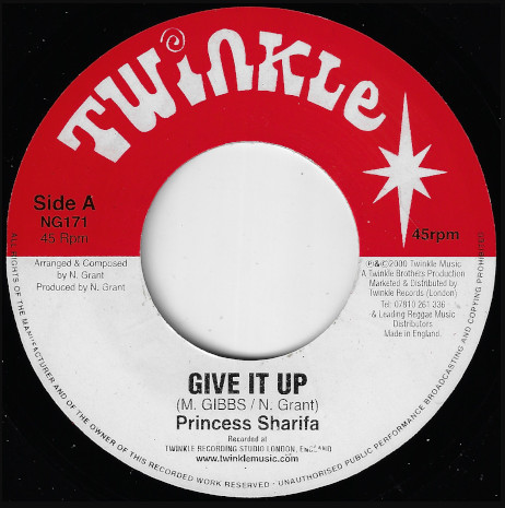 Princess Sharifa - Give It Up | Twinkle Music (NG 171)