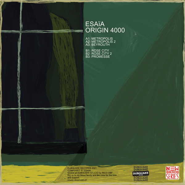 Esaïa - Origin 4000 | Dubquake Records (DBQK1202) - 2