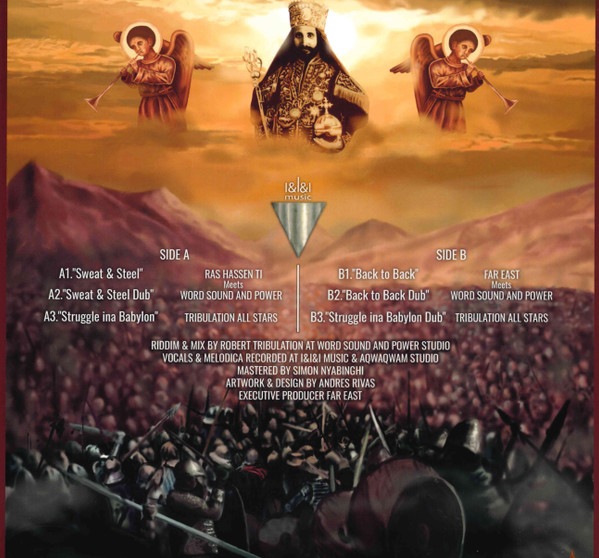 Ras Hassen Ti & Far East Meets Word Sound & Power - Sweat & Steel / Back To Back | I&I&I Music (IM10) - 2 Ras Hassen Ti & Far East Meets Word Sound & Power - Sweat & Steel / Back To Back | I&I&I Music (IM10) - 2