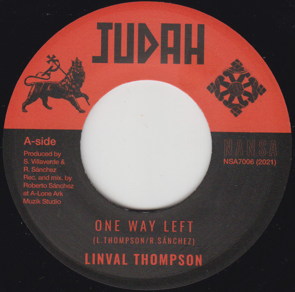 Linval Thompson / Lone Ark Riddim Force - One Way Left / One Way Dub | Nansa (NSA7-006)