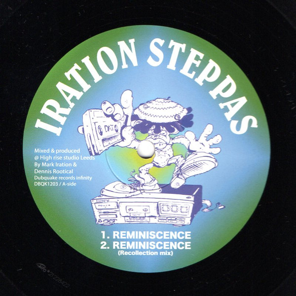 Iration Steppas - Reminiscence | Dubquake Records (DBQK1203) - main