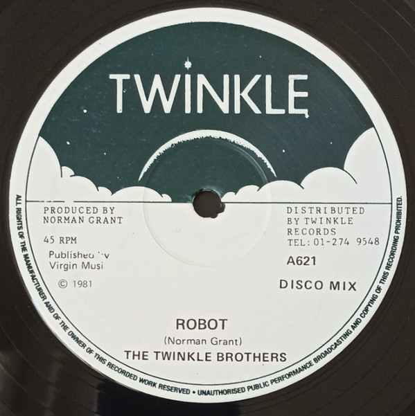 The Twinkle Brothers - Robot / Dont Turn Your Back On Us Jah-Jah | Twinkle Music (621) - main